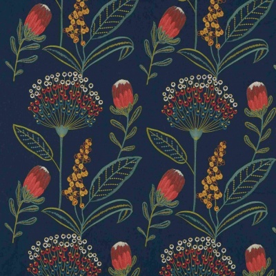 Clarke & Clarke Protini Fabric in Midnight